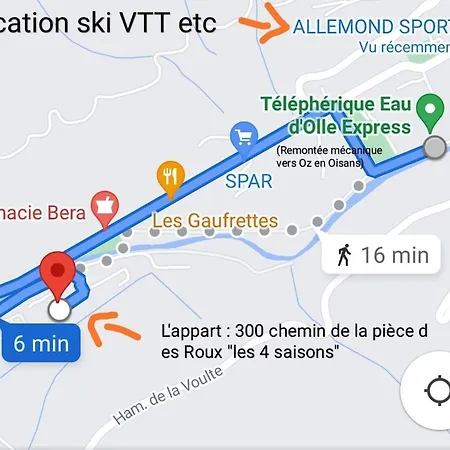 Alpe D'huez Gd Domaine Tt Equipe * Allemont